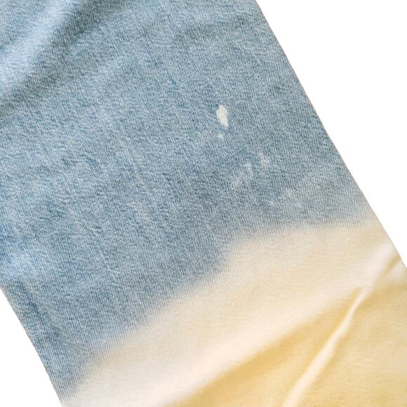 GRLFRND Emily straight leg high waist cropped jeans in Yellow Horizon Sz 30 NEW - Picture 10 of 12